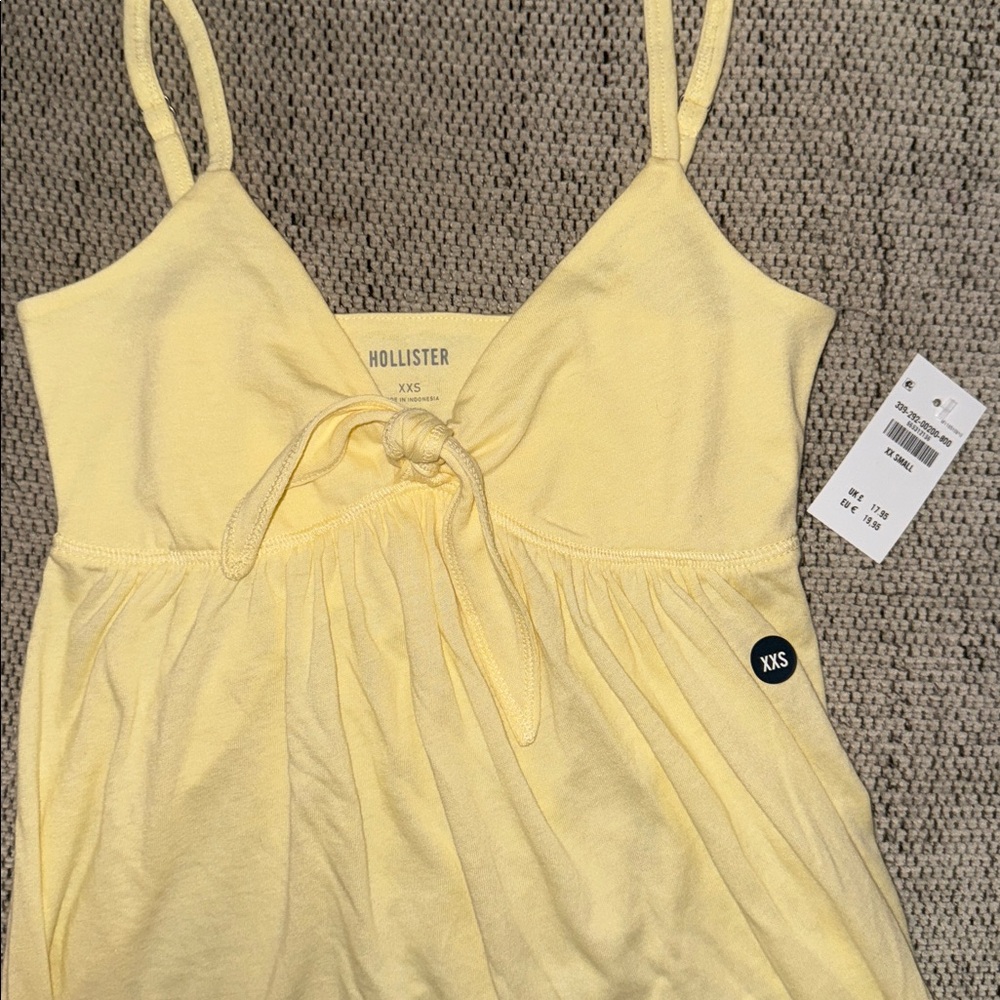 Hollister Tie Front Babydoll Cami - Picture 4 of 6